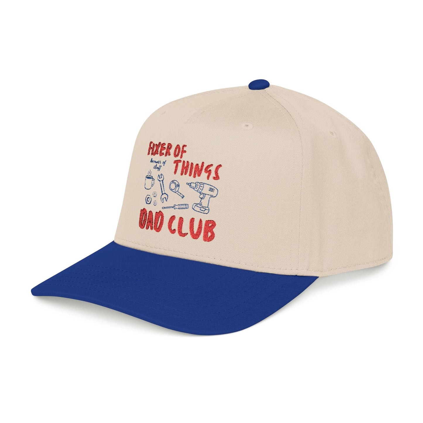 Dad "Fixer of Things" Mid Profile Baseball Cap