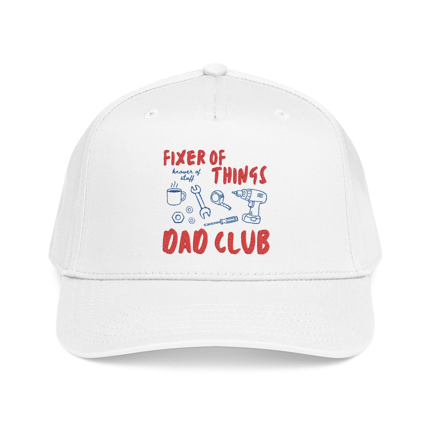 Dad "Fixer of Things" Mid Profile Baseball Cap