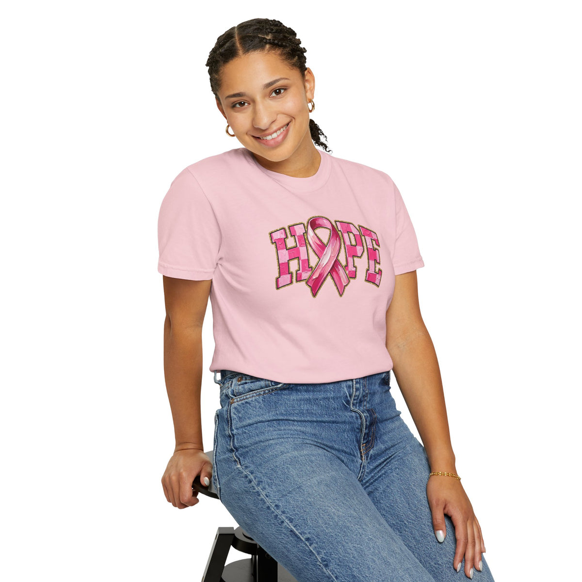 Hope Ribbon T-Shirt — Breast Cancer Awareness Tee