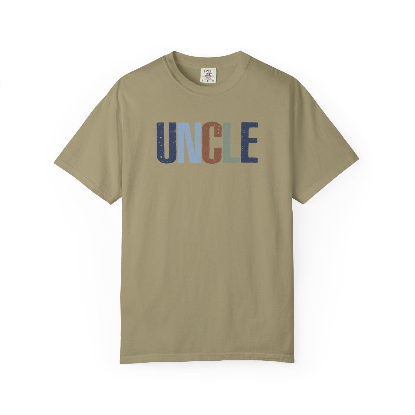 Uncle Graphic T-Shirt — Vintage Americana Lettering Tee for Dads & Family Gifts