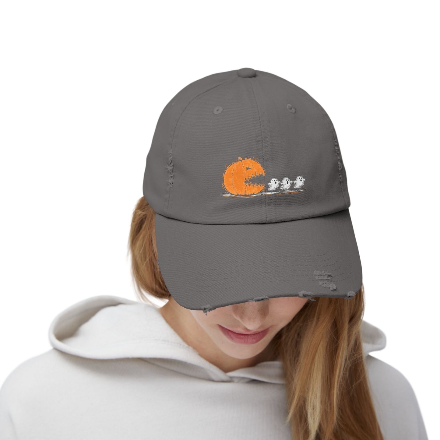Pumpkin & Ghost Hat