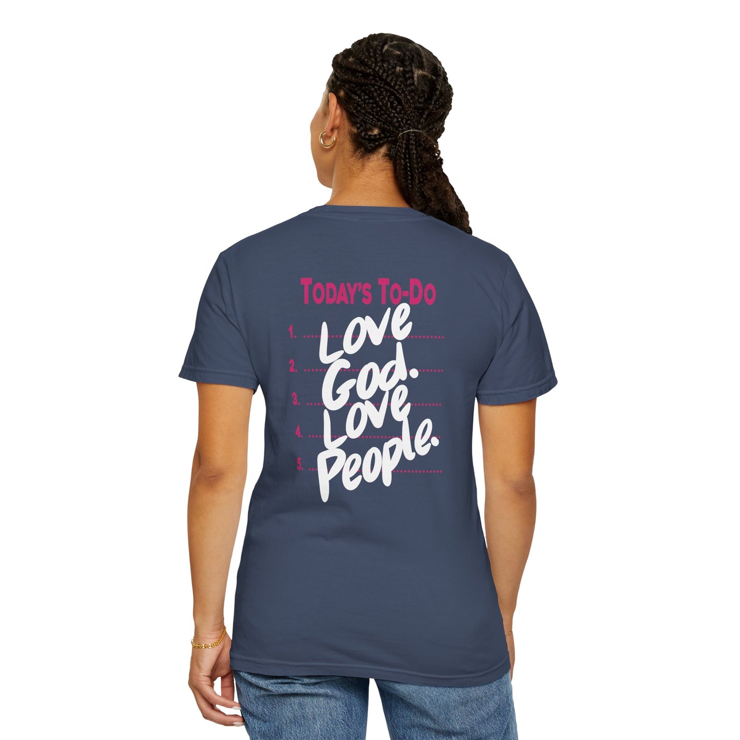 Love God. Love People. T‑Shirt — Faith Graphic Tee