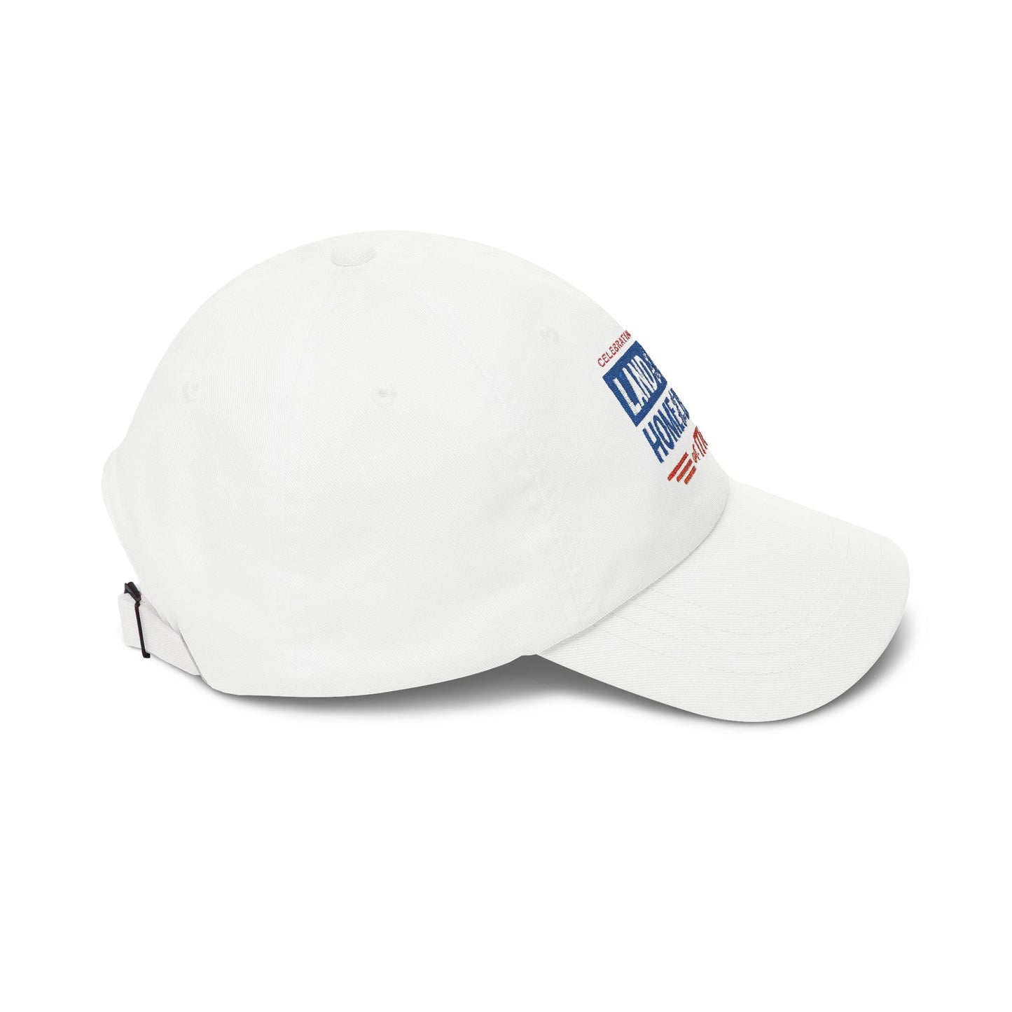 Land of the Free Home of the Brave Dad Cap — 1776 Patriotic Baseball Hat
