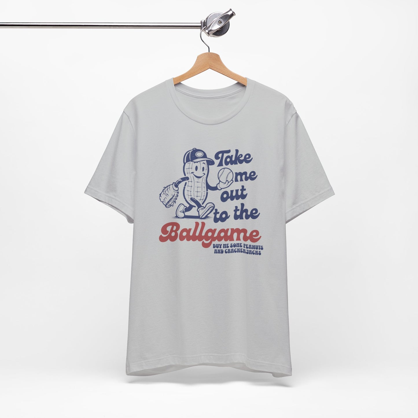 Baseball Tee — "Take Me Out to the Ballgame" Vintage Mascot T-Shirt