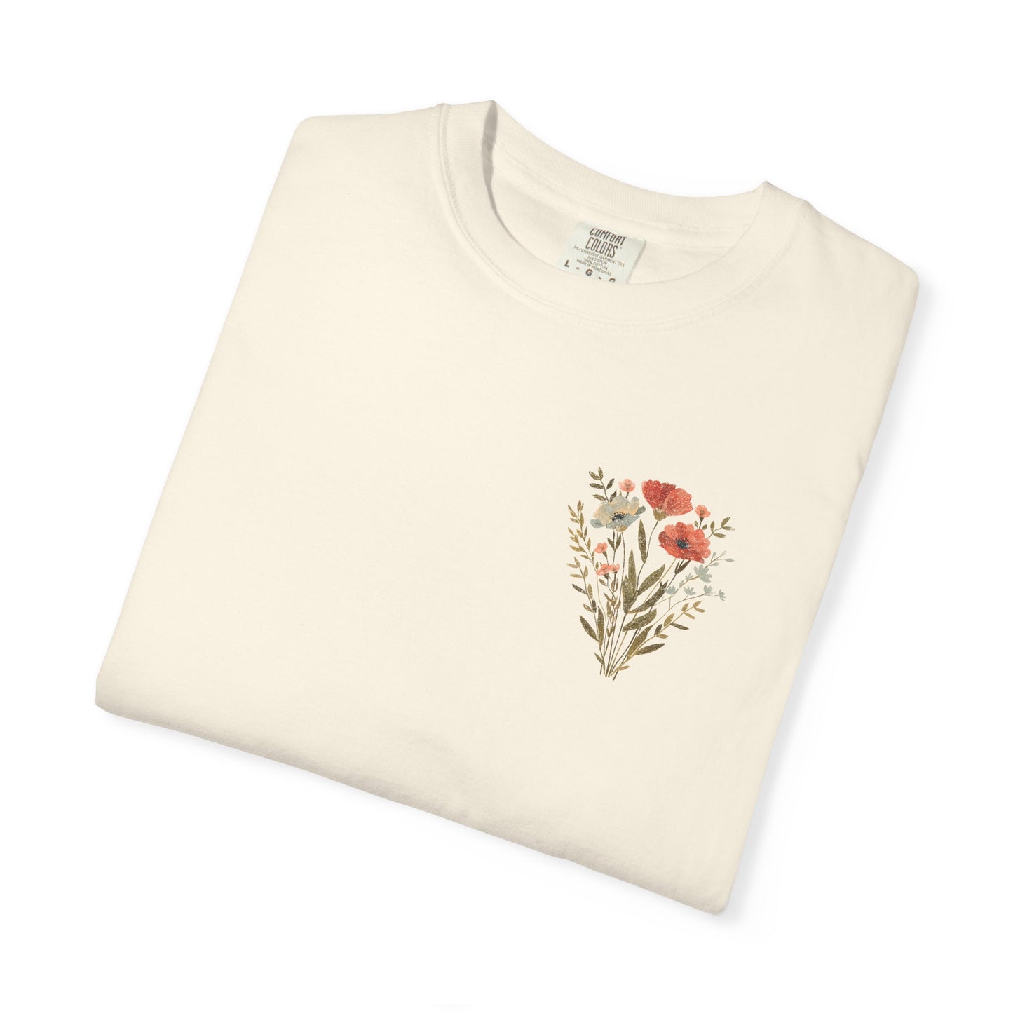 Praise The Lord Floral T-Shirt — Psalm 150:6 Tee