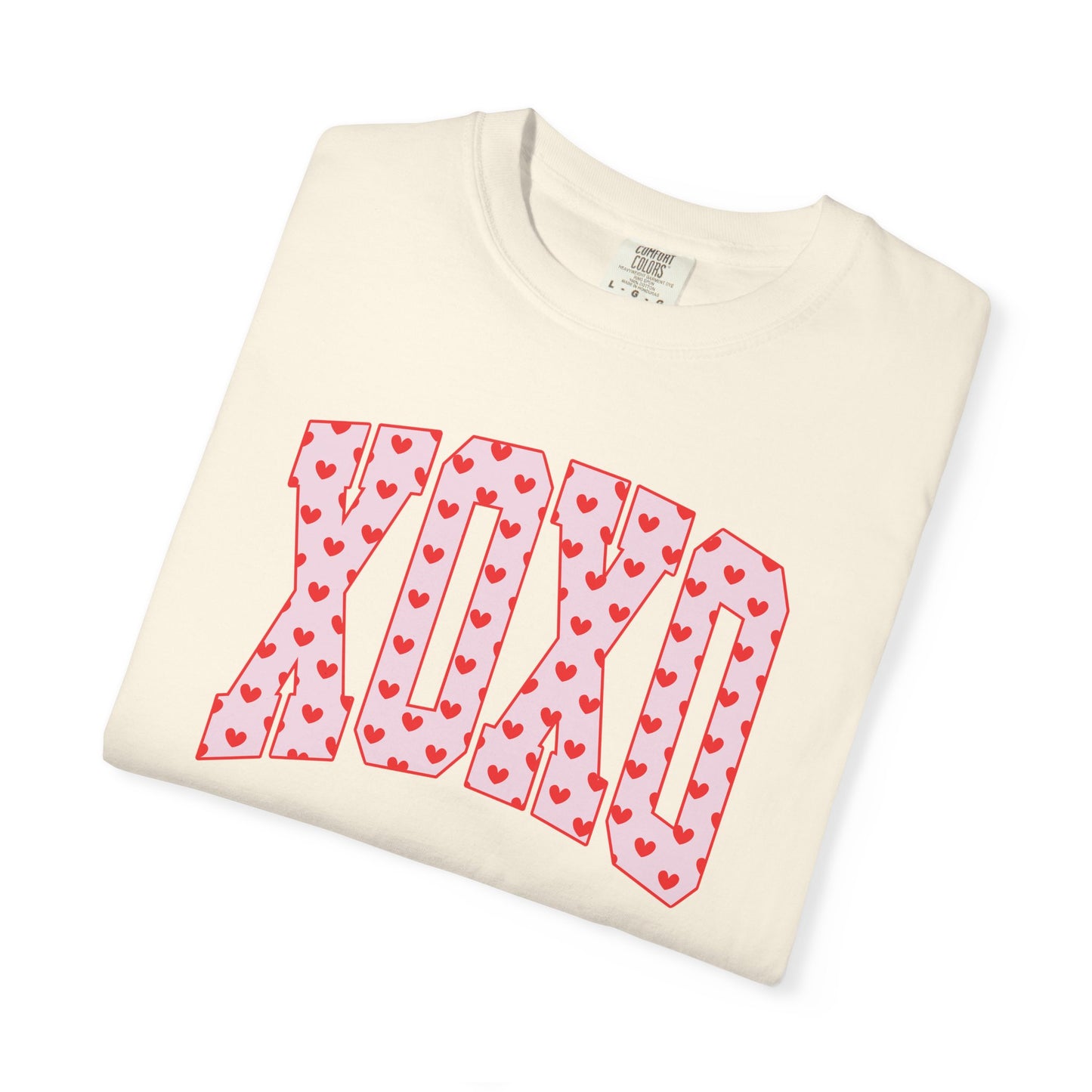 XOXO Heart Print T-Shirt