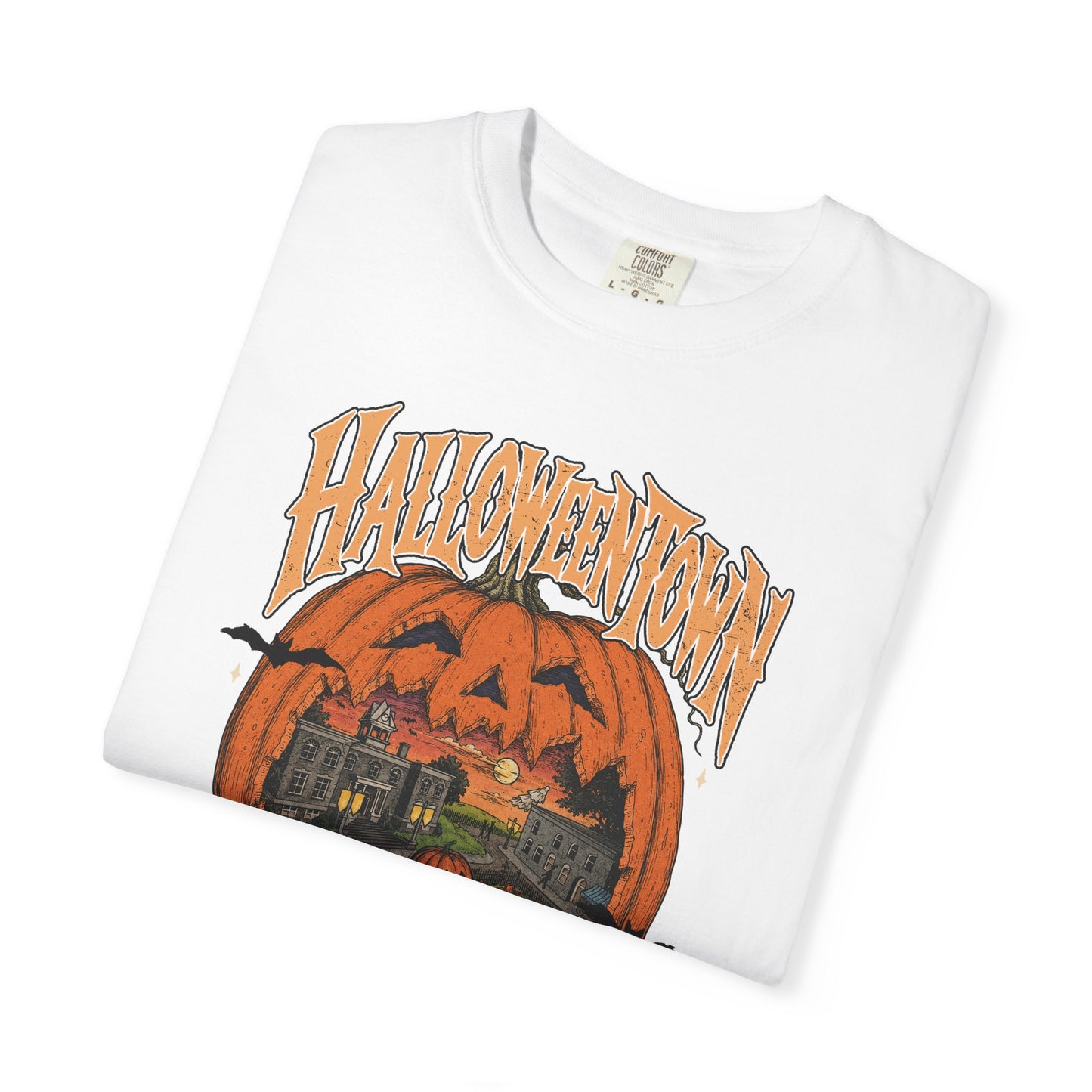 Halloween Town Pumpkin Graphic T-Shirt