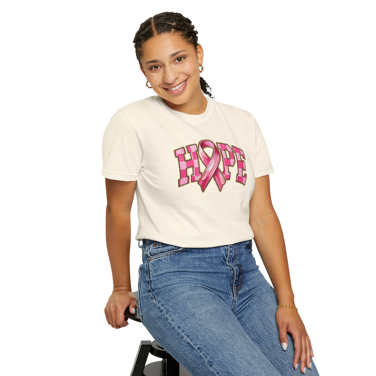 Hope Ribbon T-Shirt — Breast Cancer Awareness Tee