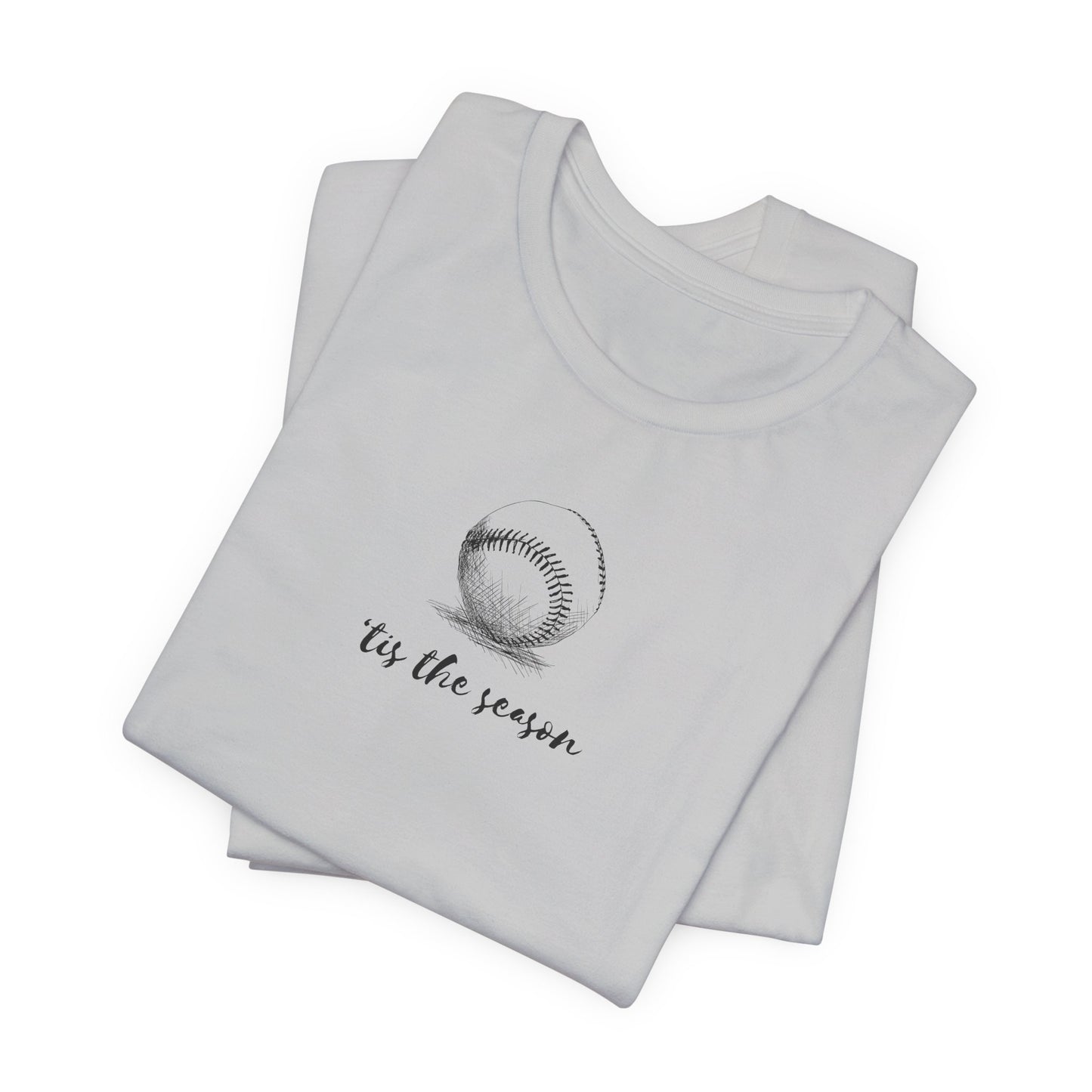 T-Shirt — 'Tis the Season' Minimal Baseball Tee