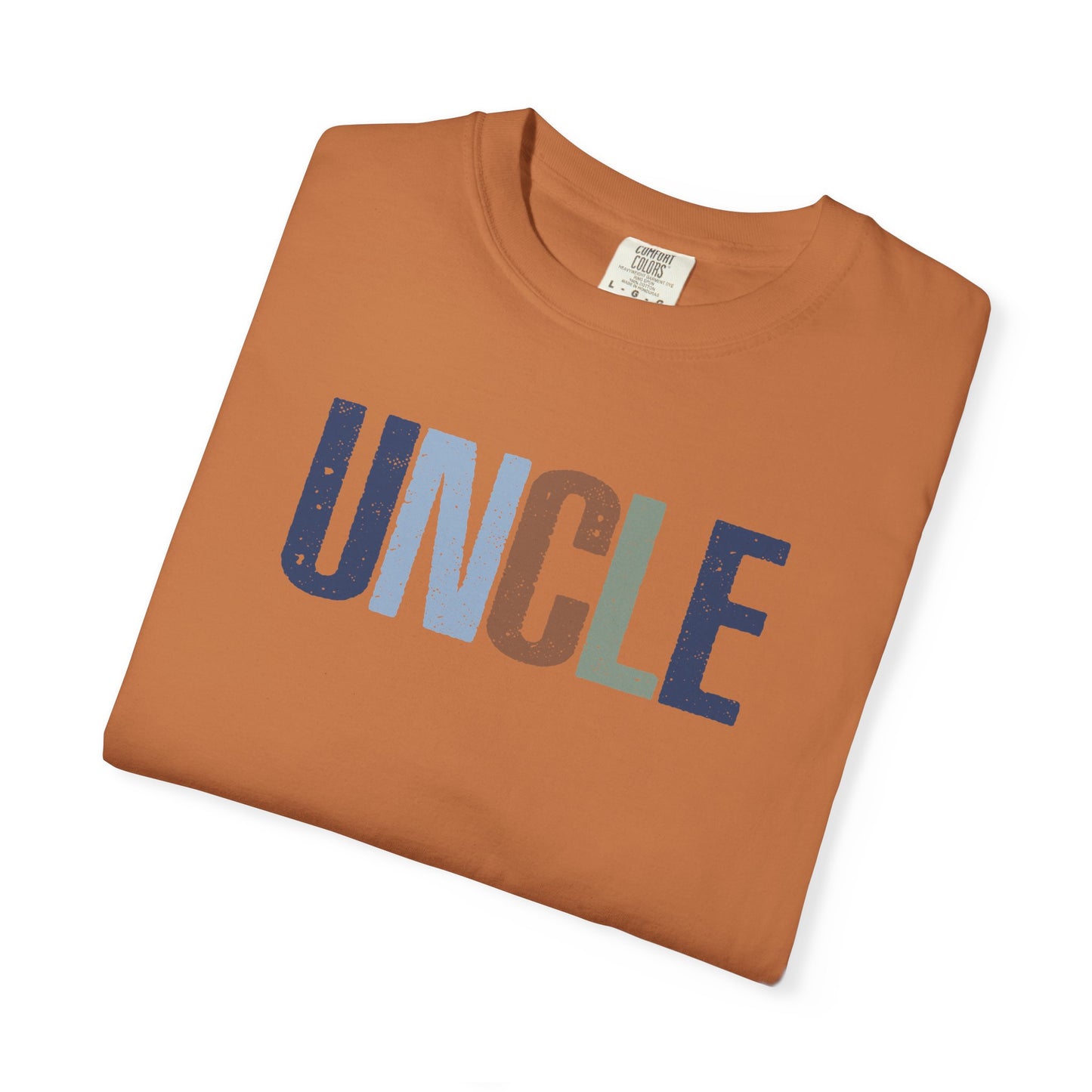 Uncle Graphic T-Shirt — Vintage Americana Lettering Tee for Dads & Family Gifts