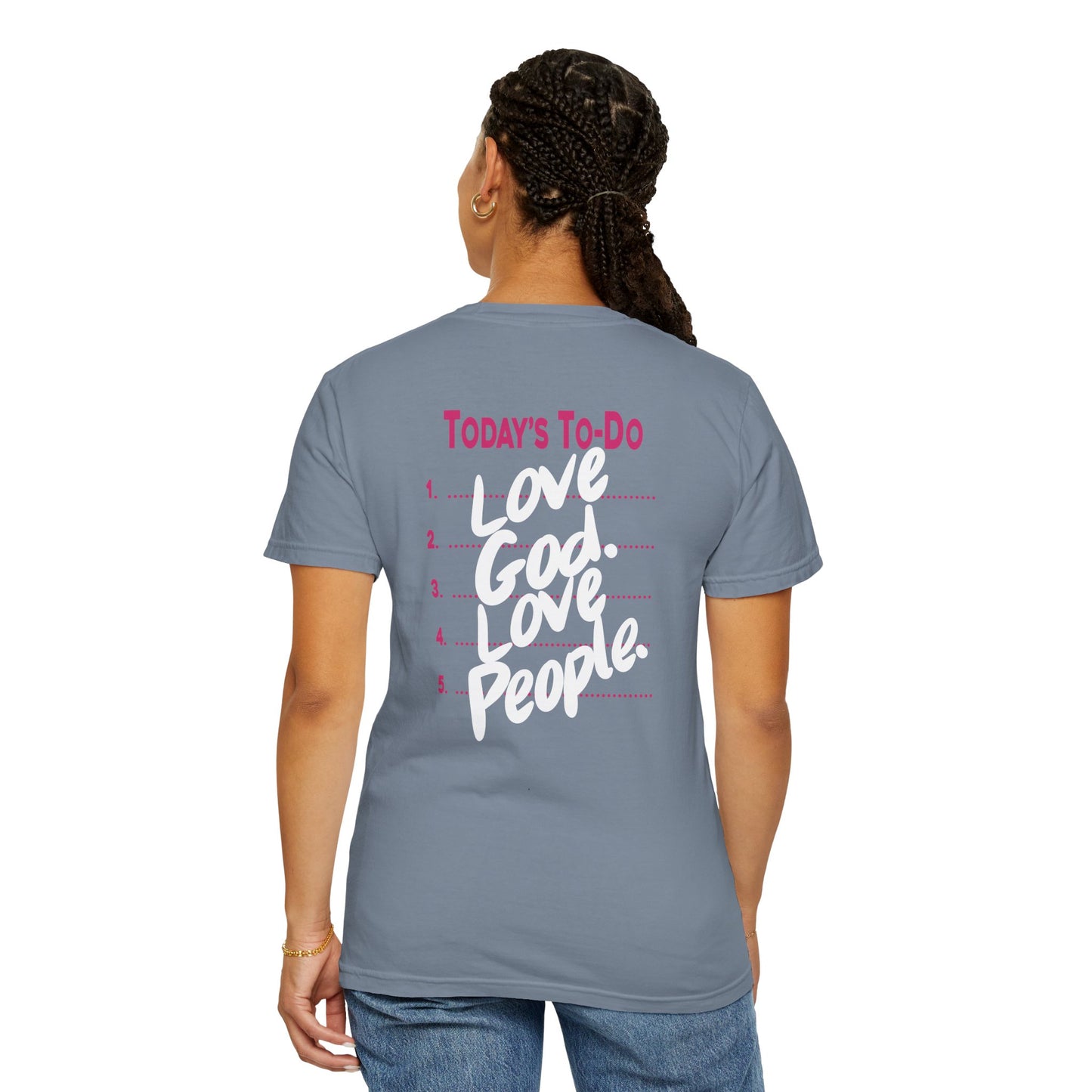 Love God. Love People. T‑Shirt — Faith Graphic Tee