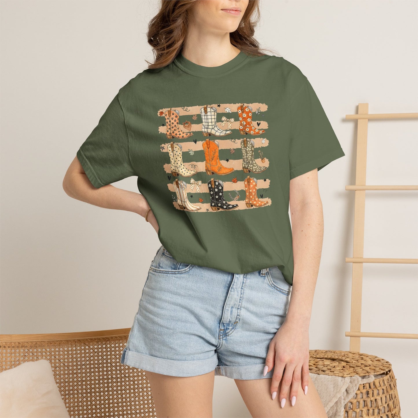 Playful Fall Boots T-Shirt