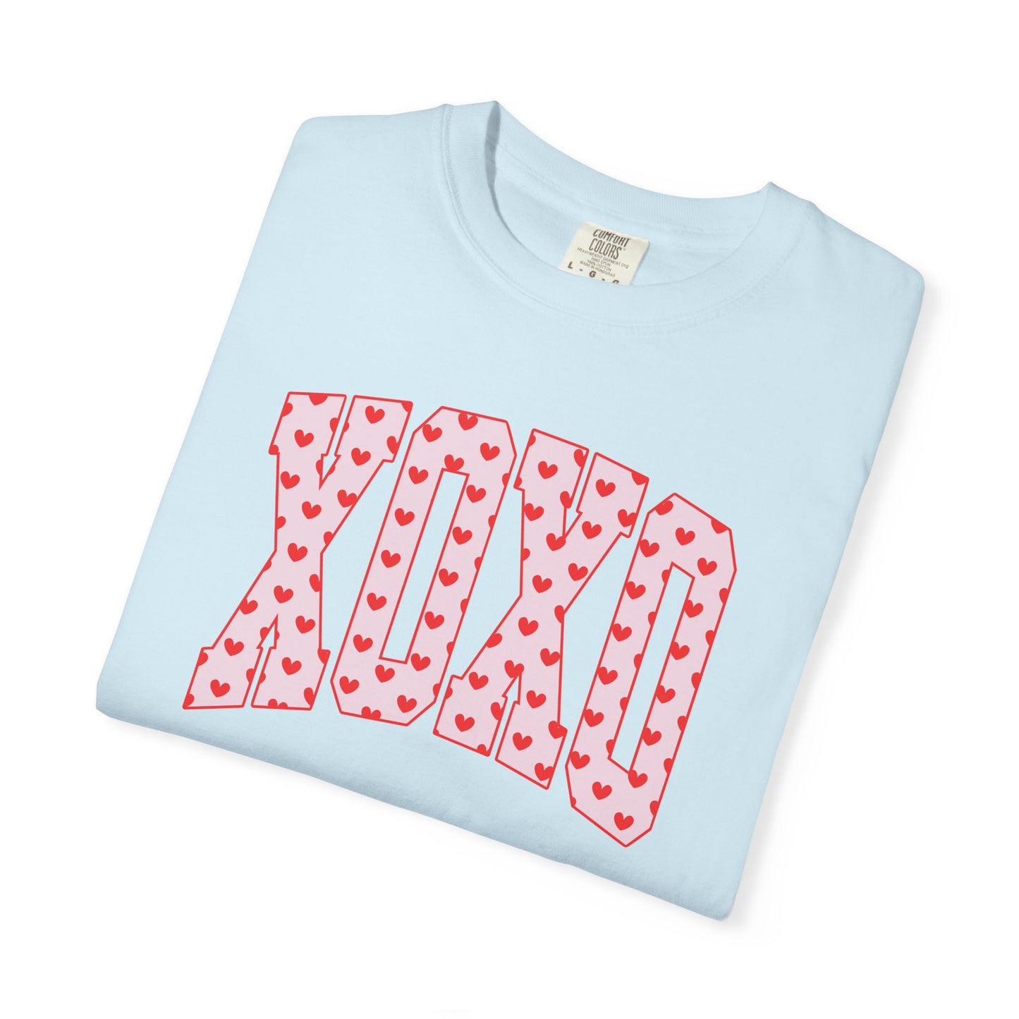 XOXO Heart Print T-Shirt