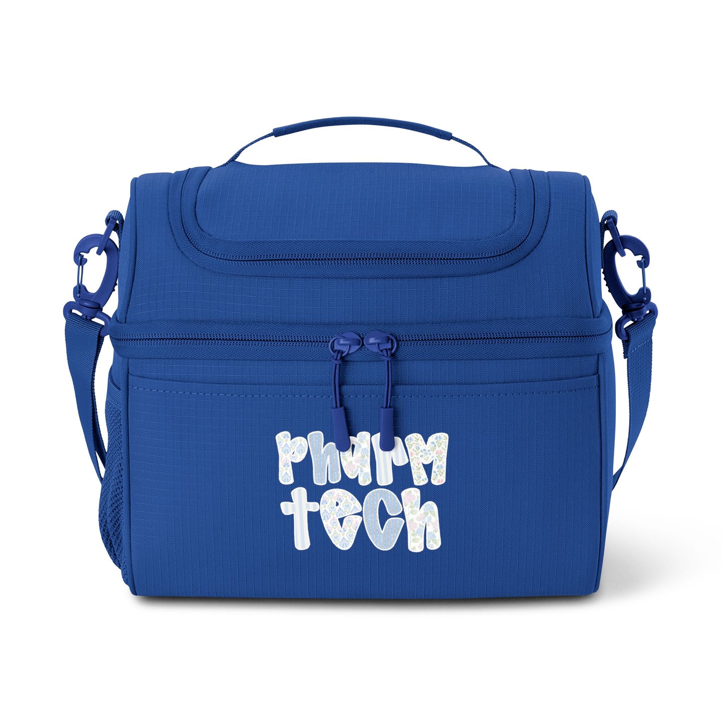Insulated Cooler Bag — 'Pharm Tech' Holographic Lunch Cooler for Work & Travel