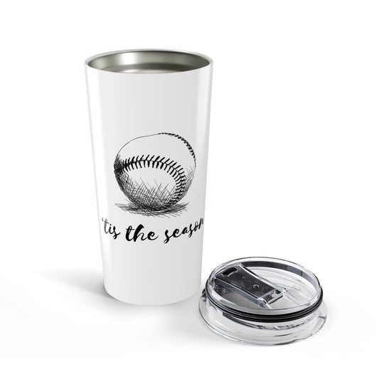 Baseball Season 20oz Tumbler — 'Tis the Season Baseball Travel Mug
