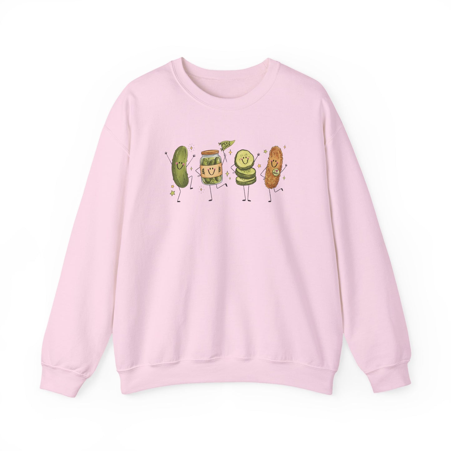 Pickle Friends Crewneck Sweatshirt — Pickle Lover Graphic