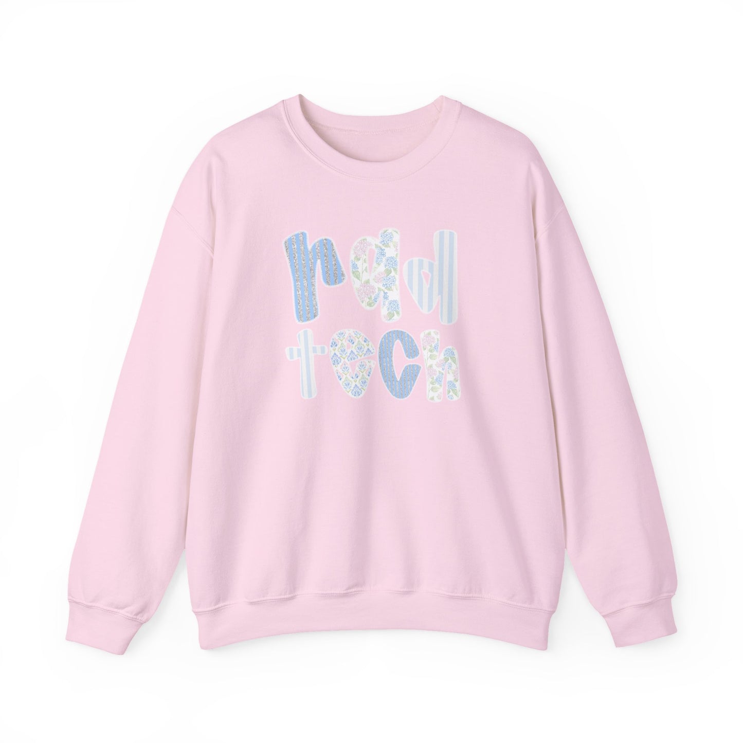 Rad Tech Crewneck Sweatshirt — Pastel Floral