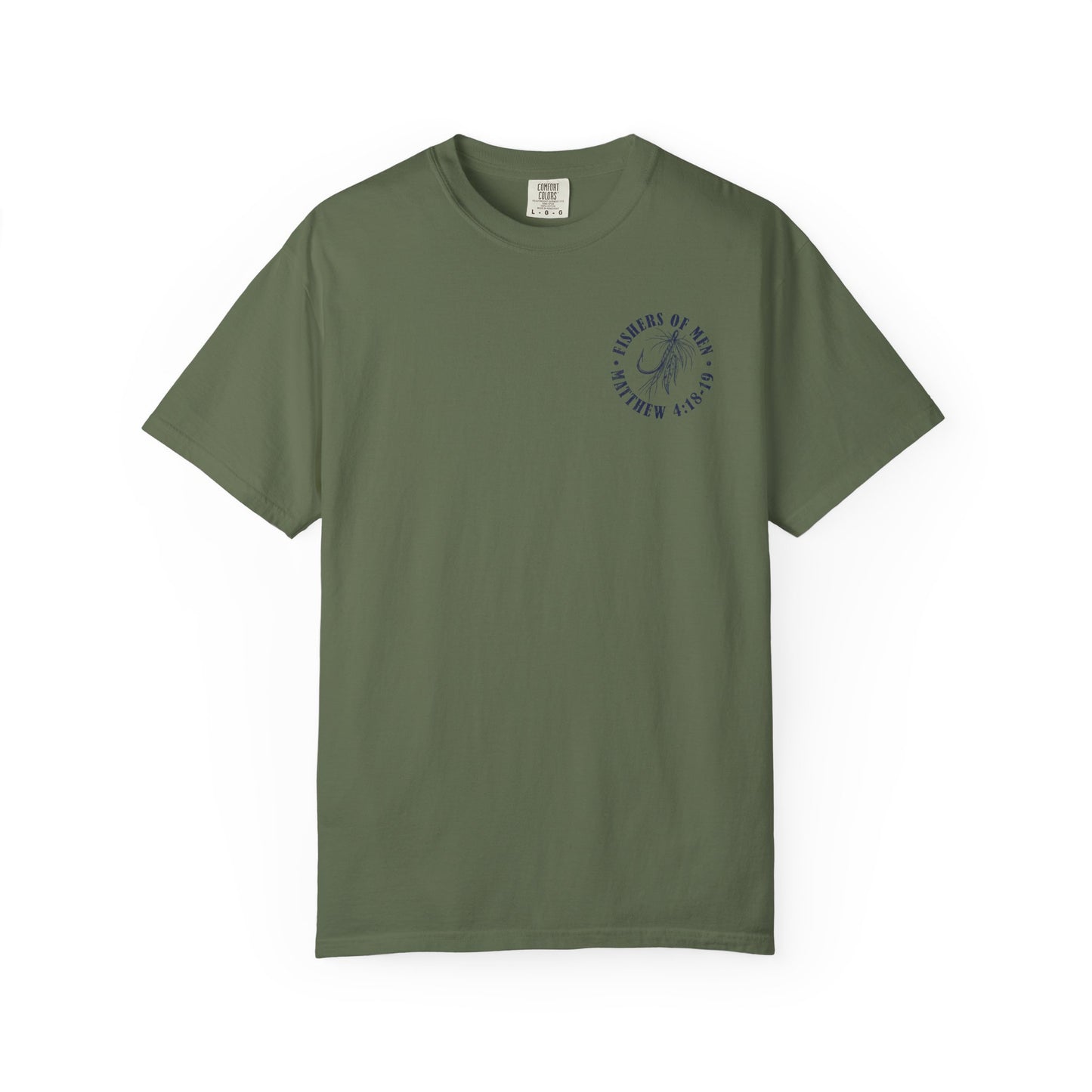 Fishers of Men T-Shirt — Christian Fishing Graphic Tee (Matthew 4:18-19)