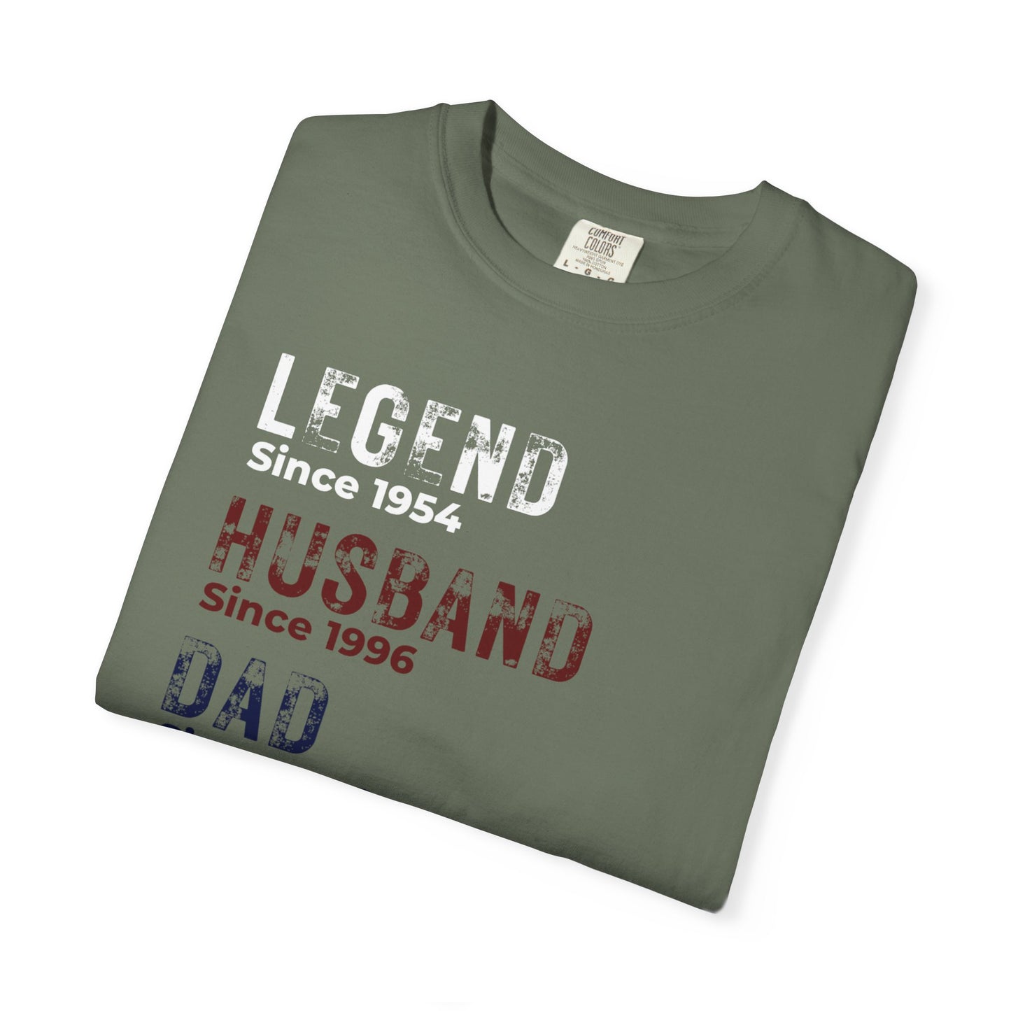 CUSTOM Legend, Husband, Dad T-Shirt — Vintage Tribute Tee