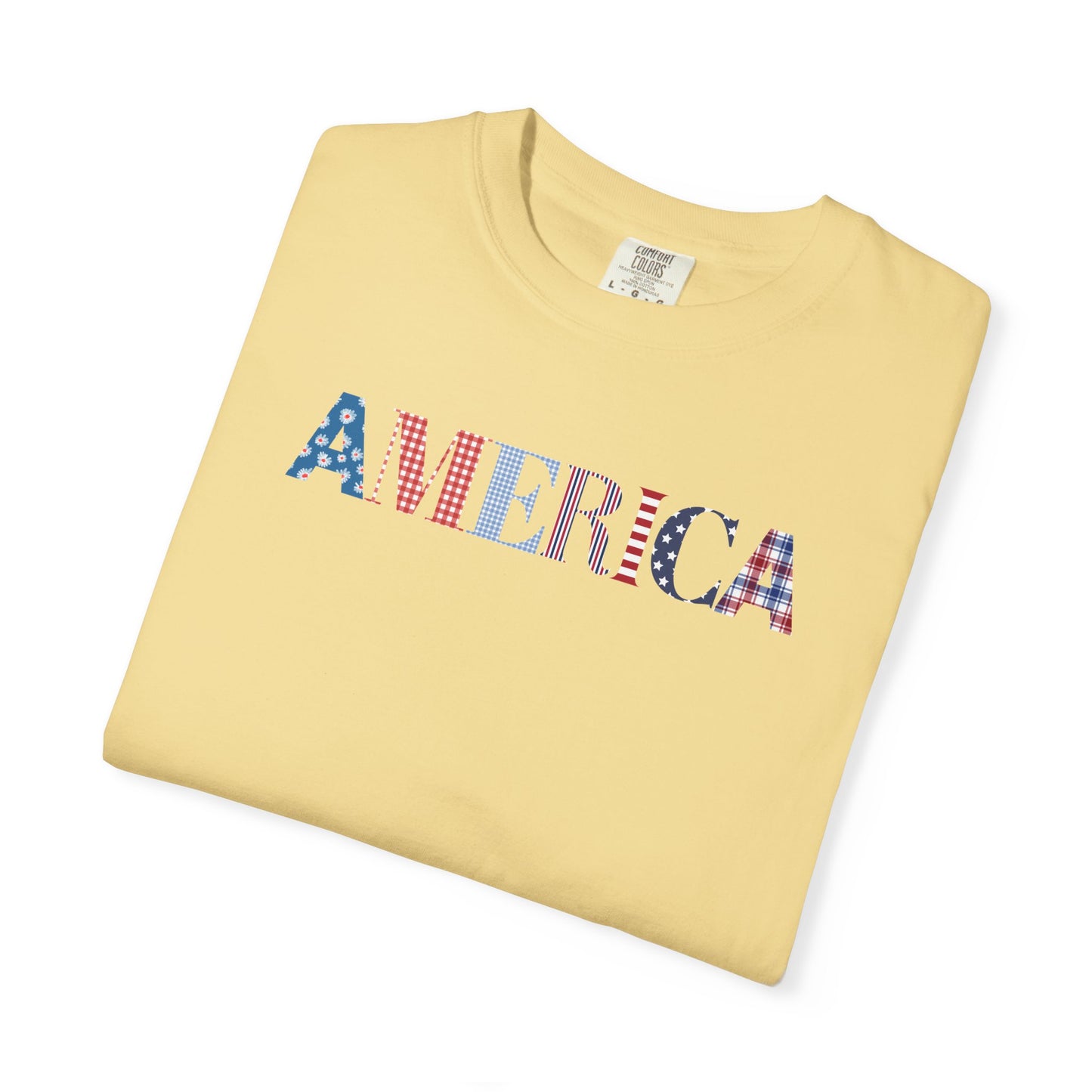 America Patriotic T-Shirt — Stars & Stripes Graphic Tee