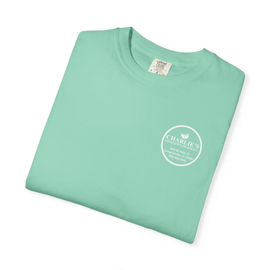 Pharmacy Logo T-Shirt — Charlie’s Hometown Pharmacy Logo Tee