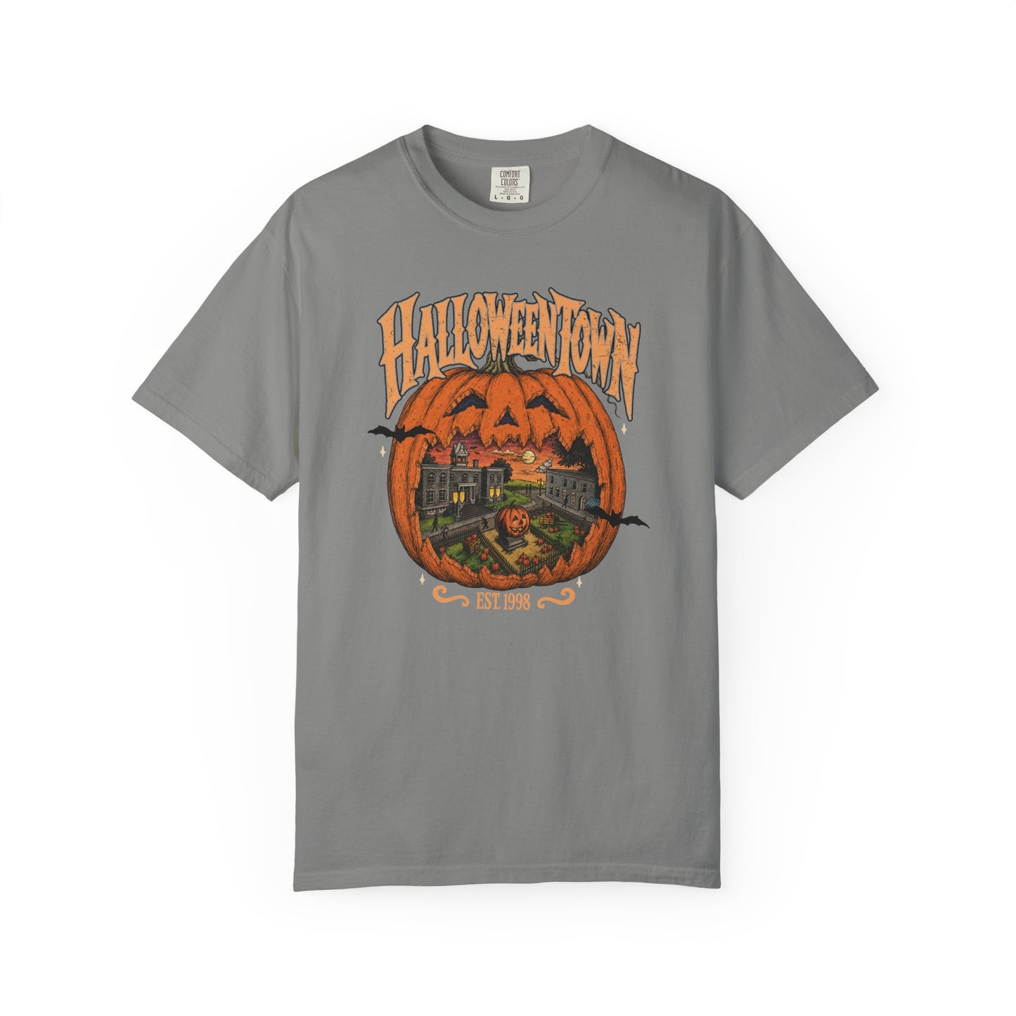 Halloween Town Pumpkin Graphic T-Shirt