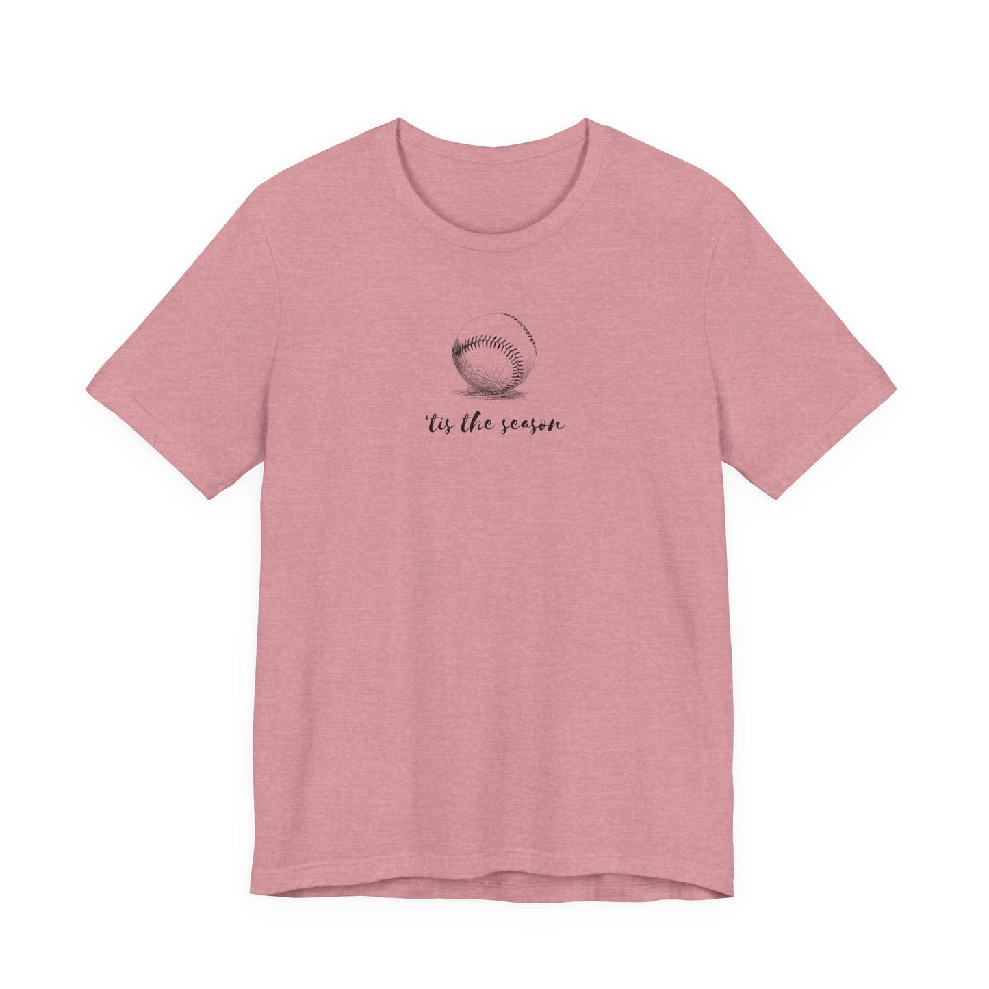 T-Shirt — 'Tis the Season' Minimal Baseball Tee