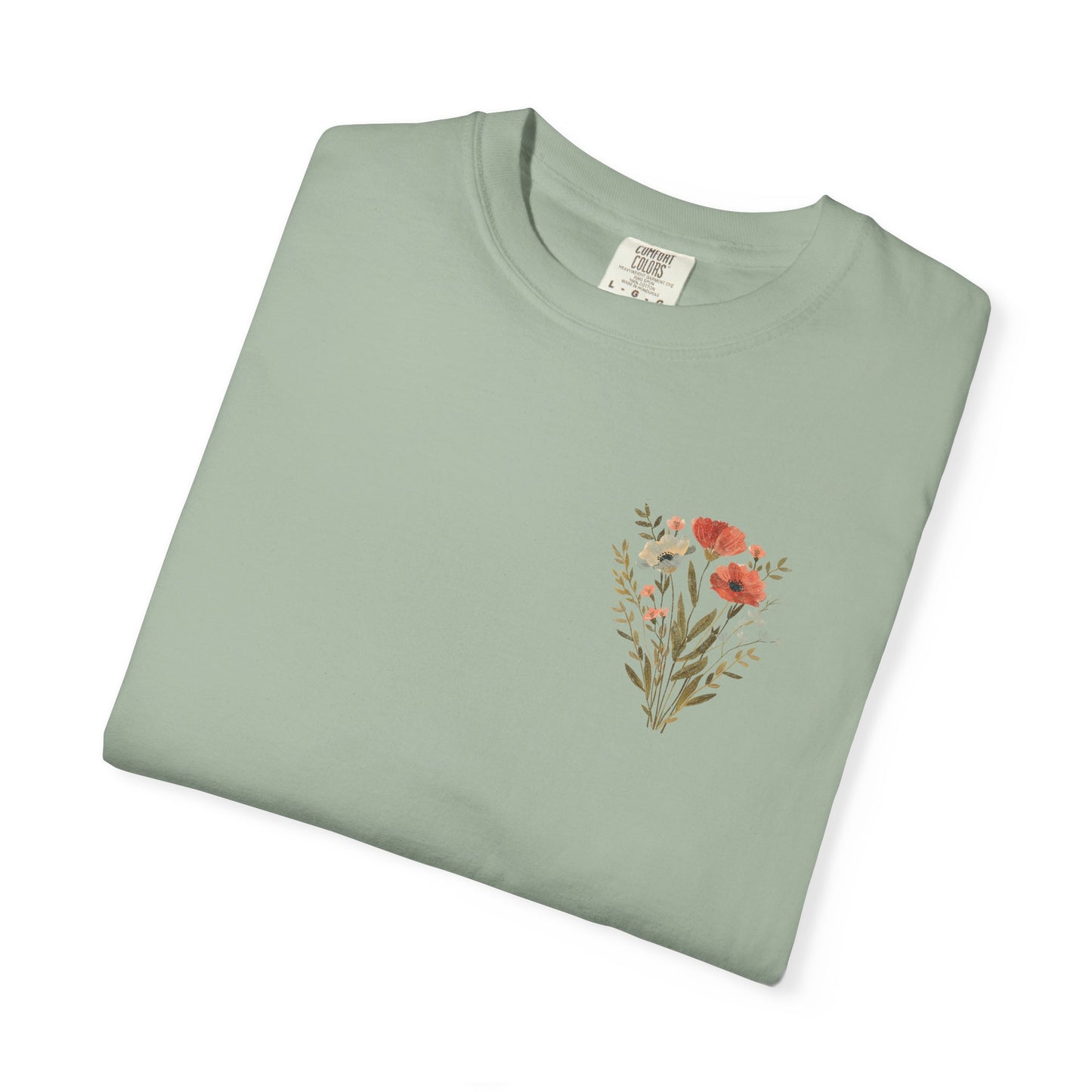 Praise The Lord Floral T-Shirt — Psalm 150:6 Tee