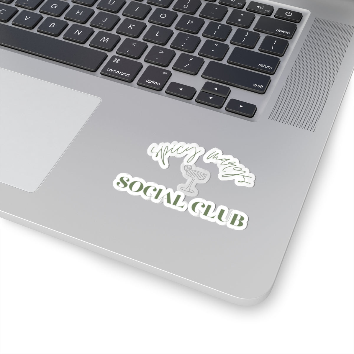 Sticker — "Spicy Margs Social Club" Decorative Kiss-Cut Sticker