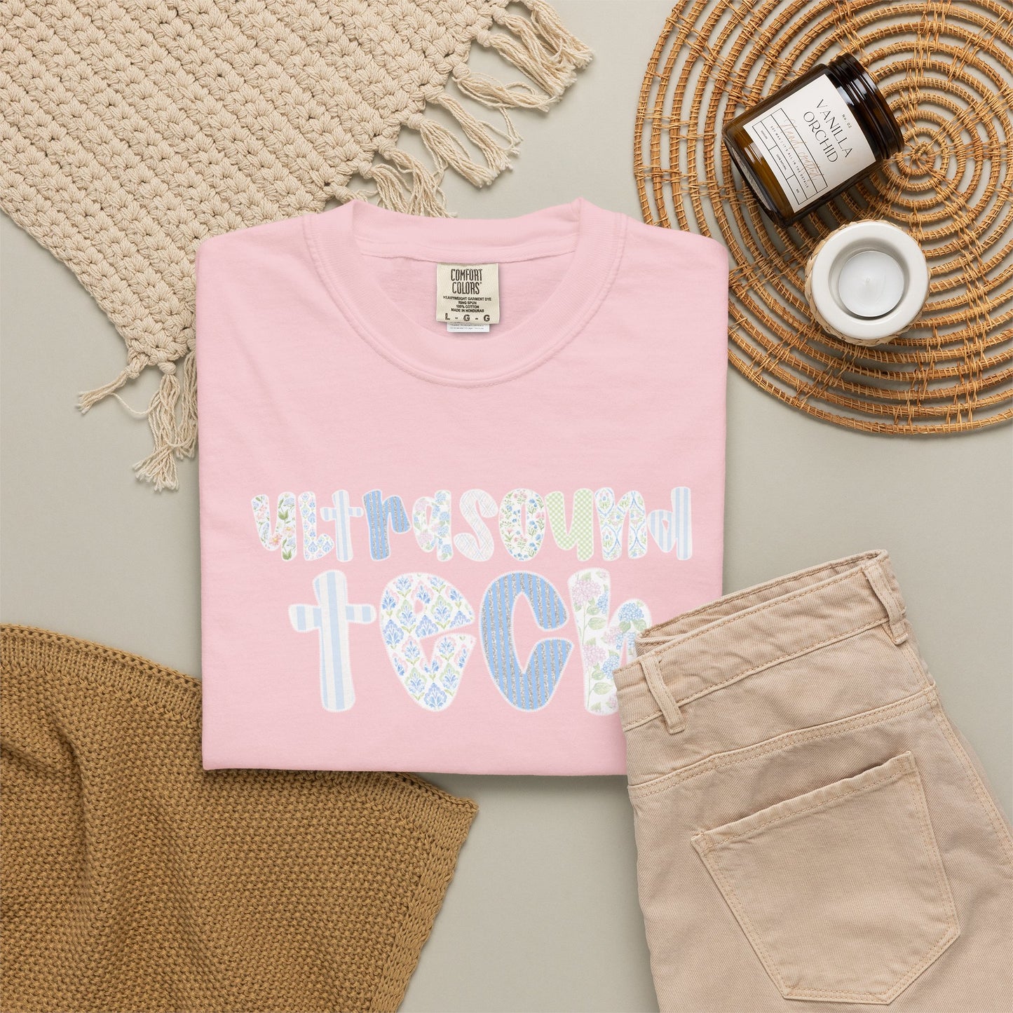 Ultrasound Tech T-Shirt — Cute Pastel Medical Sonographer Tee