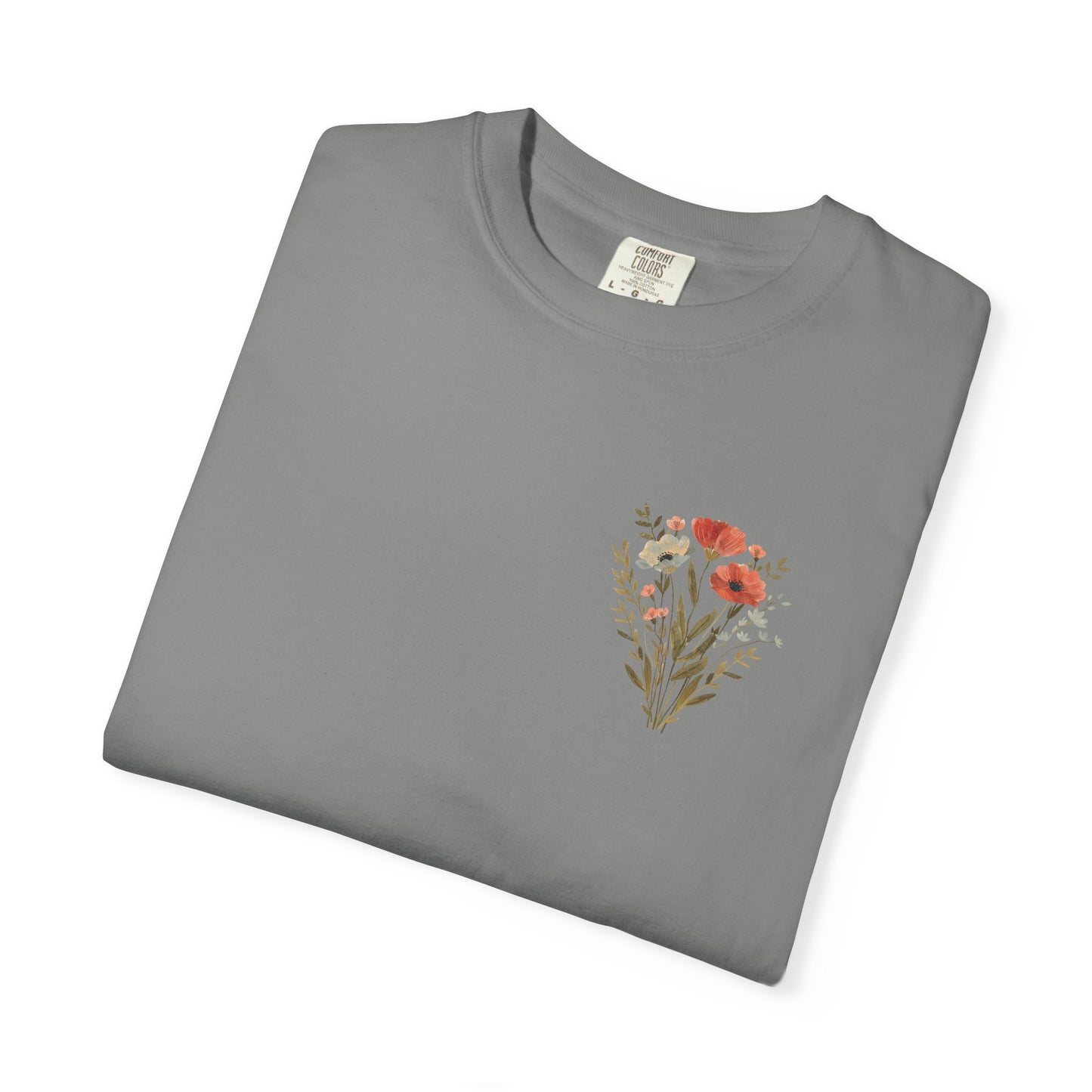Praise The Lord Floral T-Shirt — Psalm 150:6 Tee