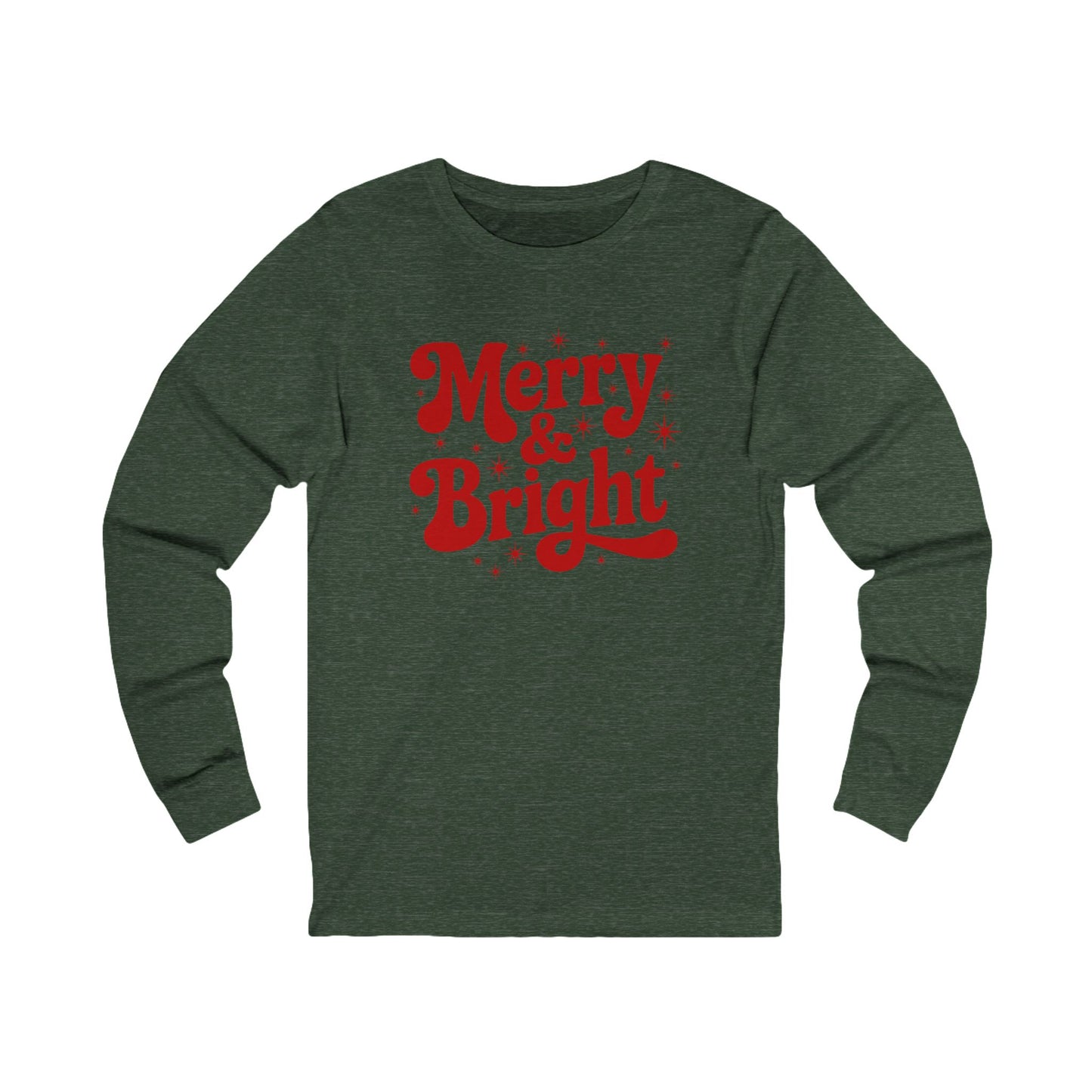 Merry & Bright Long-Sleeve Tee