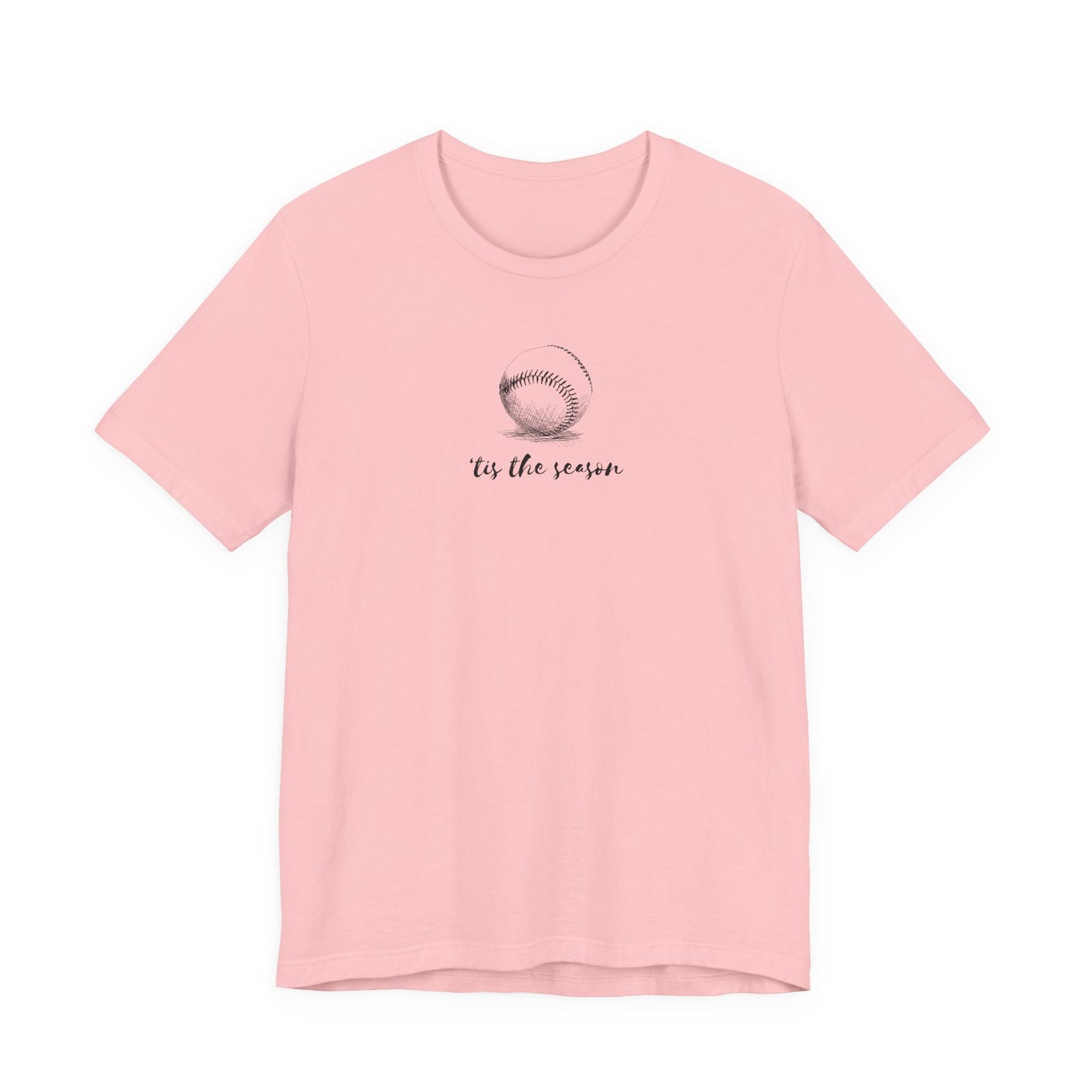 T-Shirt — 'Tis the Season' Minimal Baseball Tee