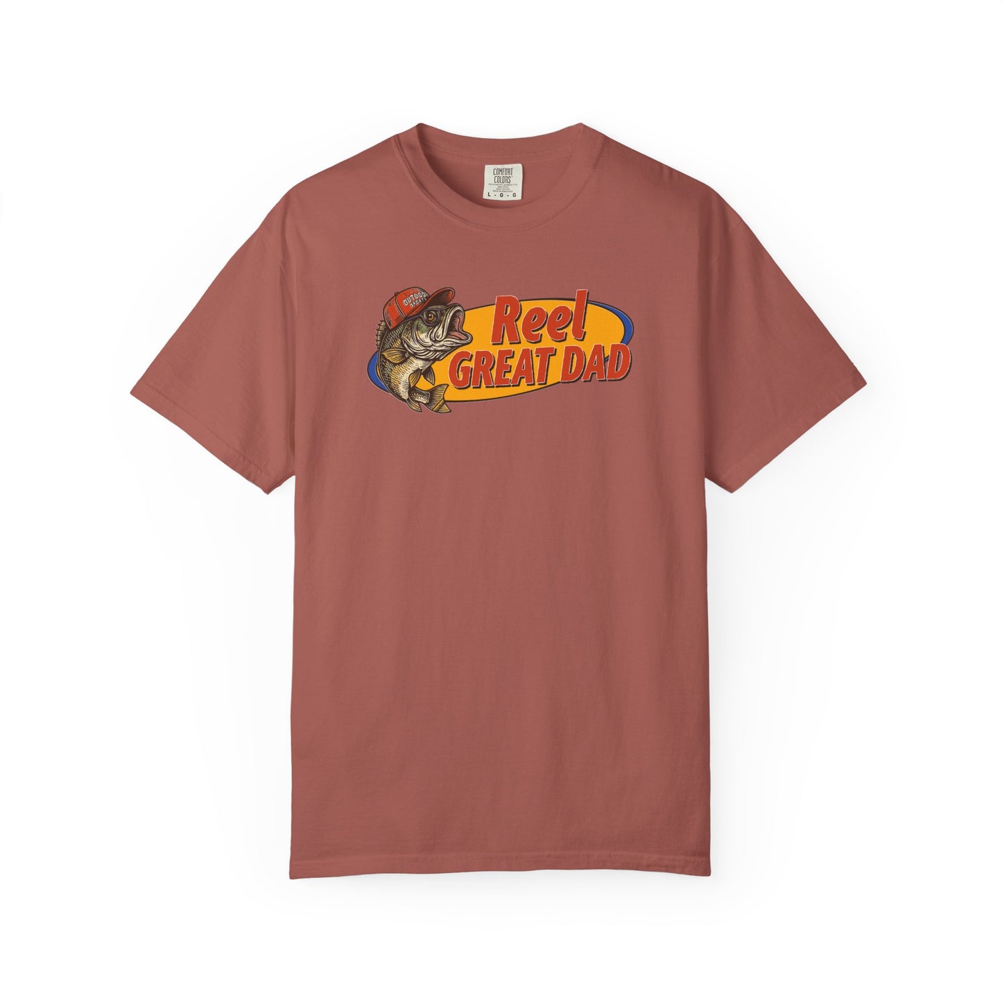 Reel Great Dad T-Shirt – Fishing Dad Graphic Tee