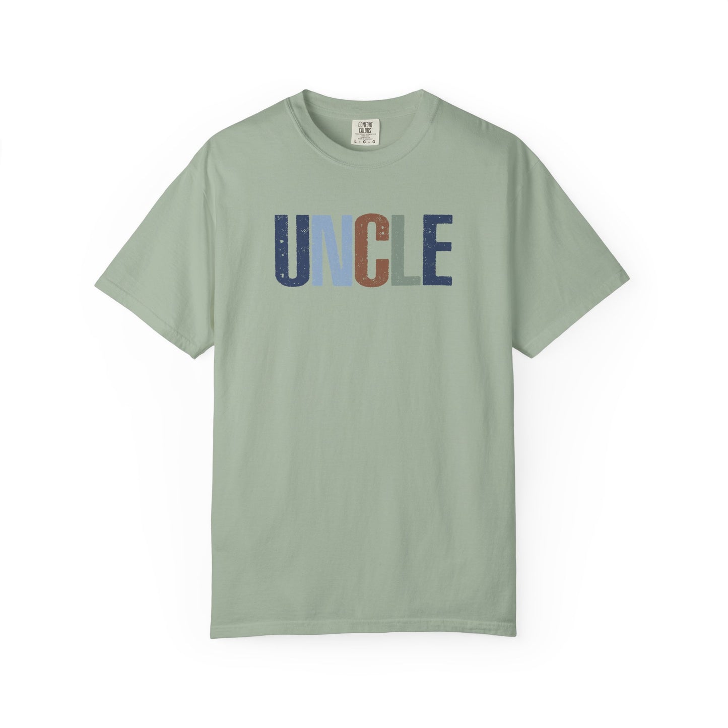Uncle Graphic T-Shirt — Vintage Americana Lettering Tee for Dads & Family Gifts