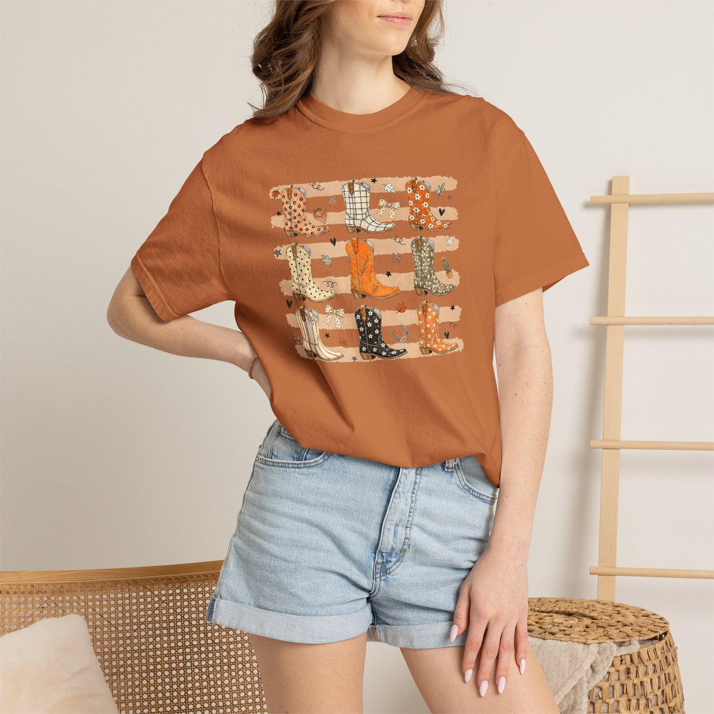 Playful Fall Boots T-Shirt