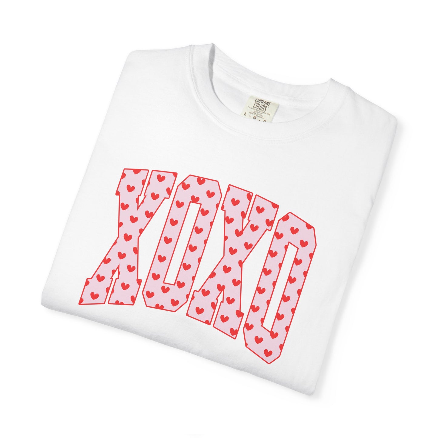XOXO Heart Print T-Shirt