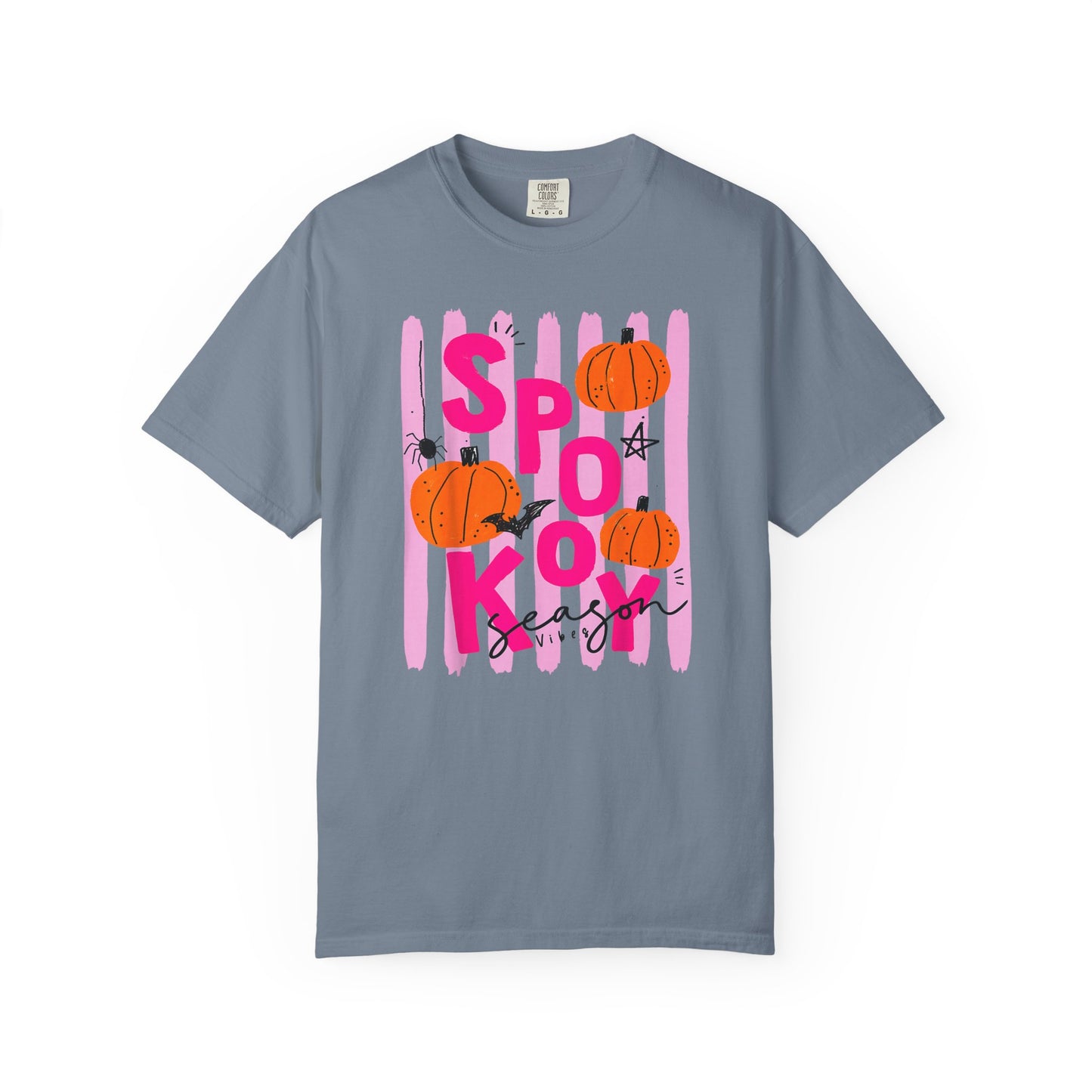 Spooky Season Vibes Pumpkin Tee