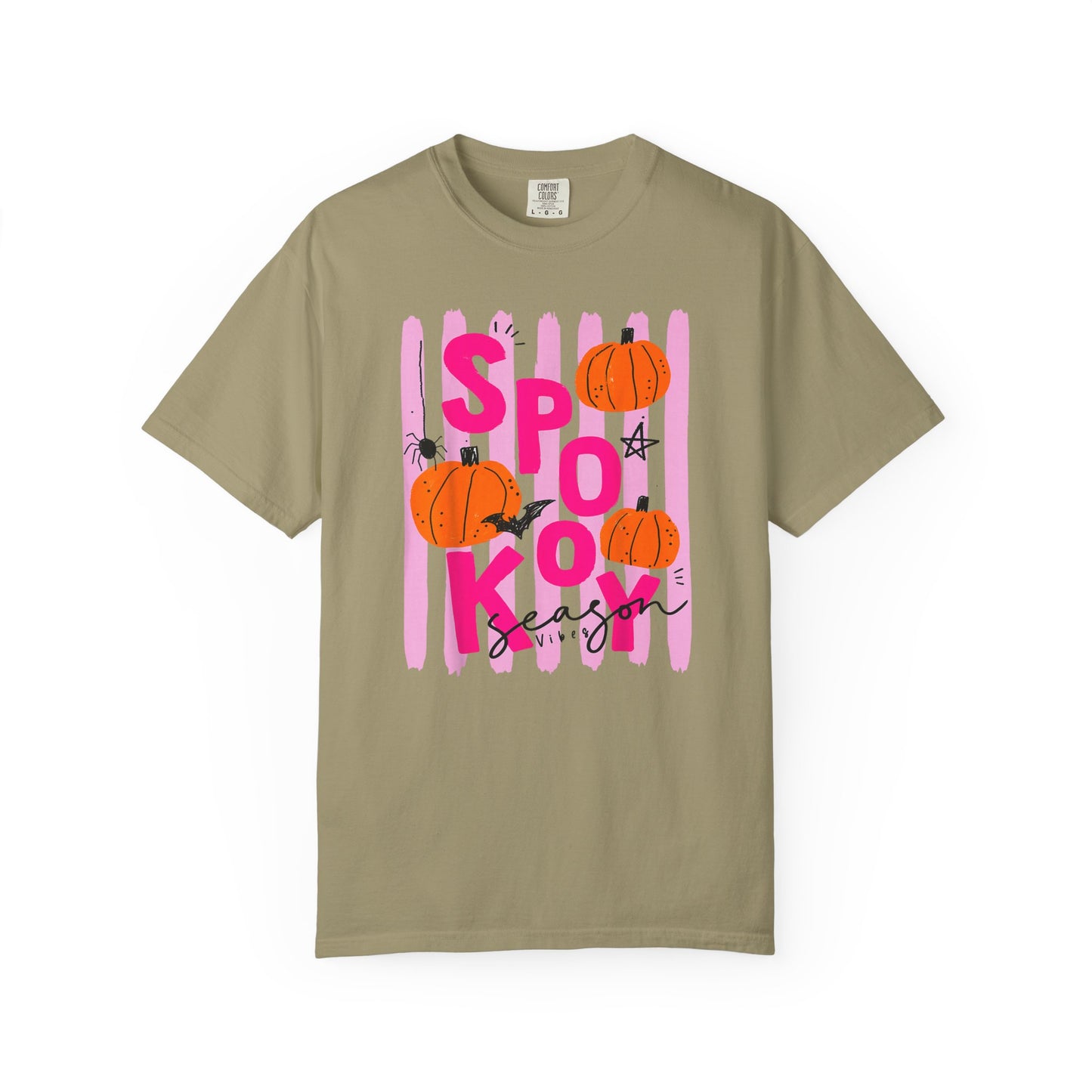 Spooky Season Vibes Pumpkin Tee