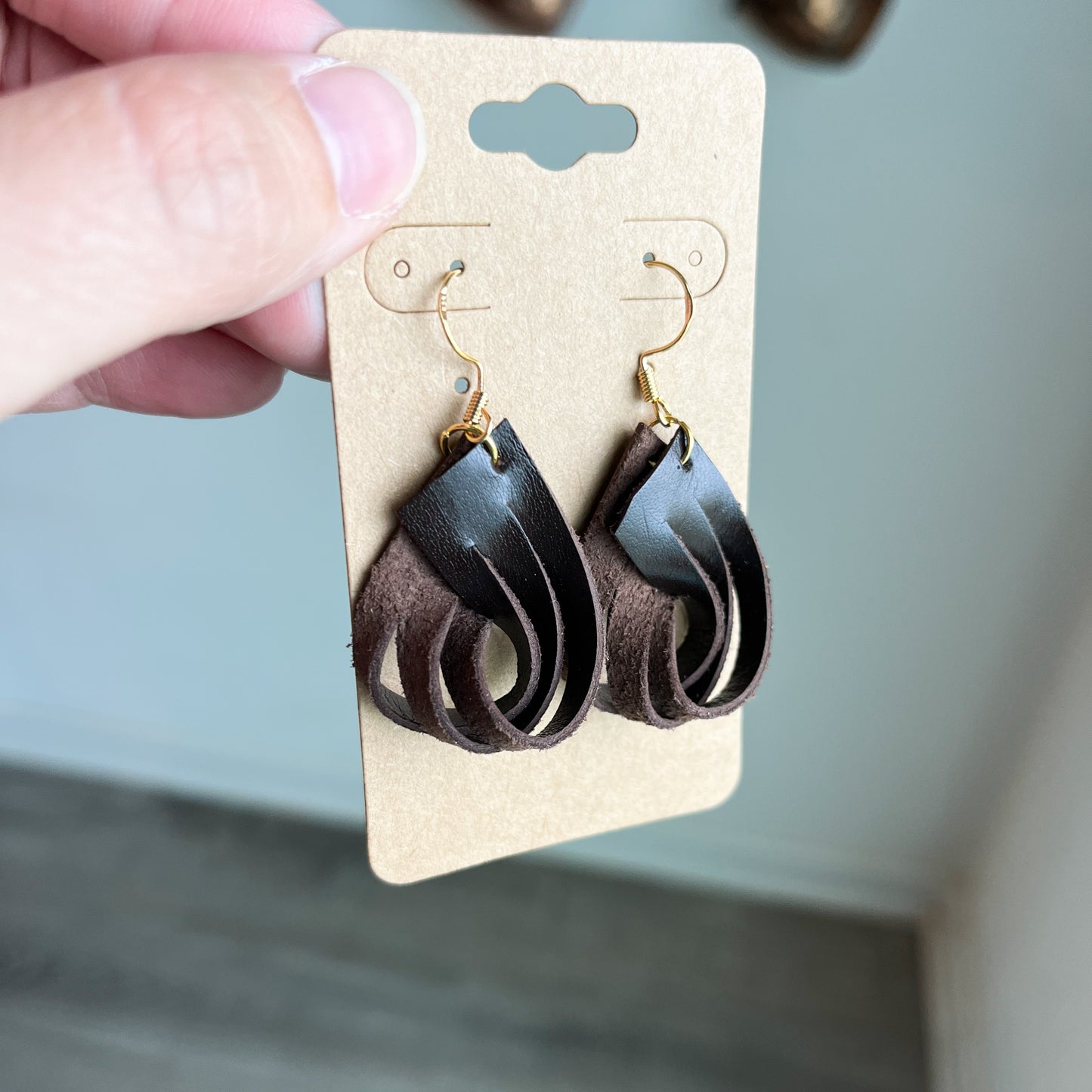 Fall Leather Dangles