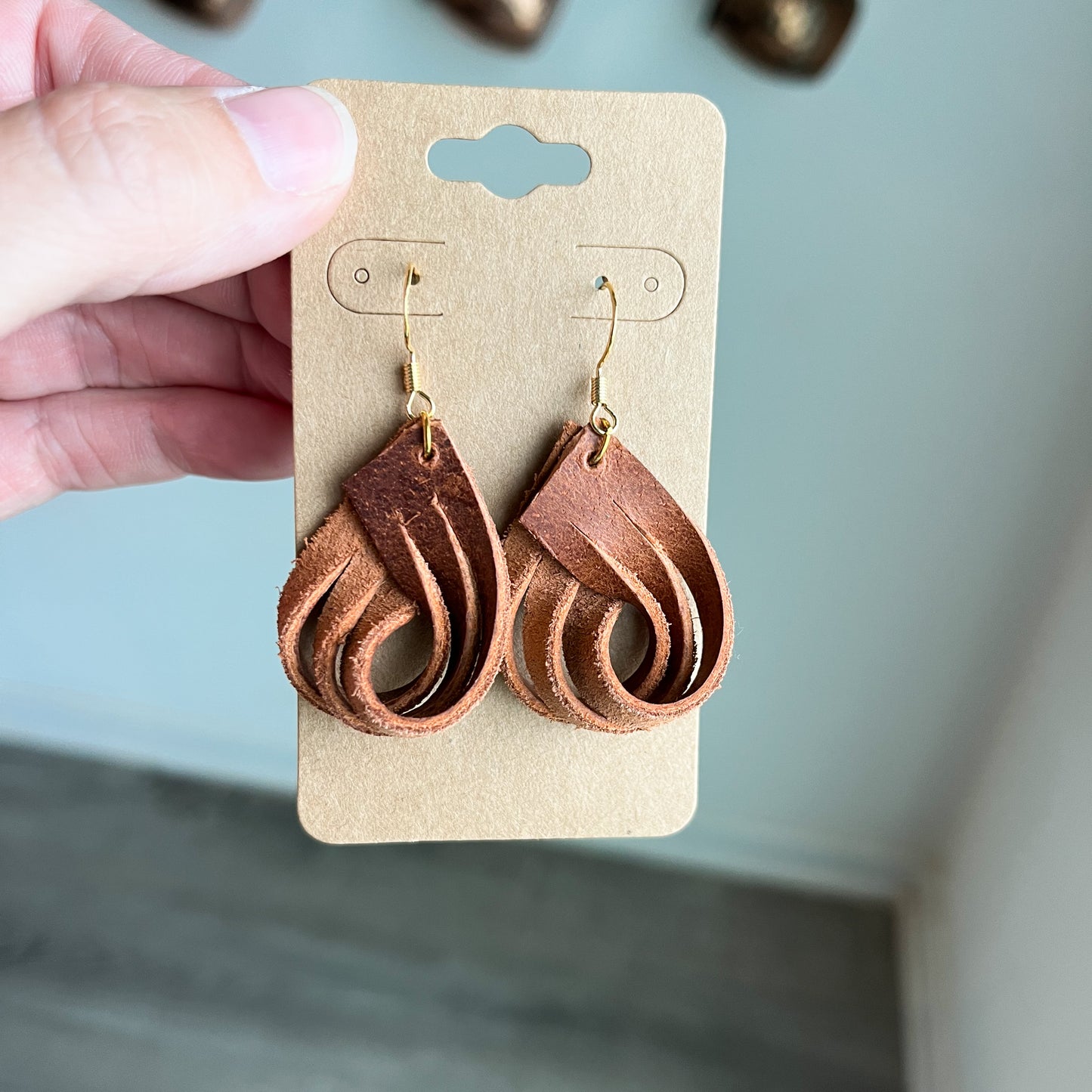Fall Leather Dangles