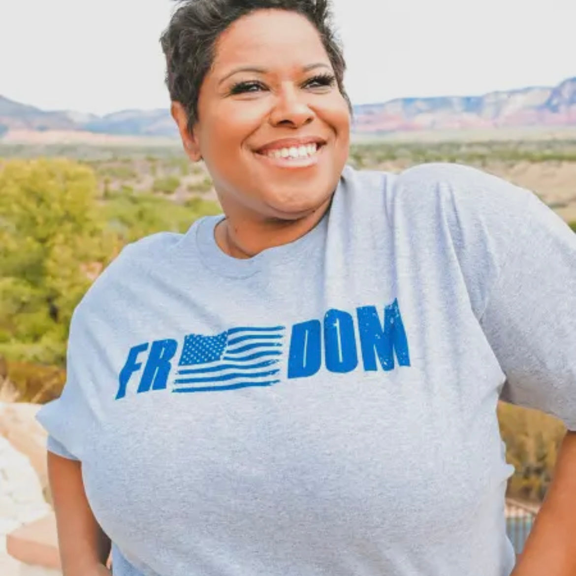 Freedom Flag T-shirt