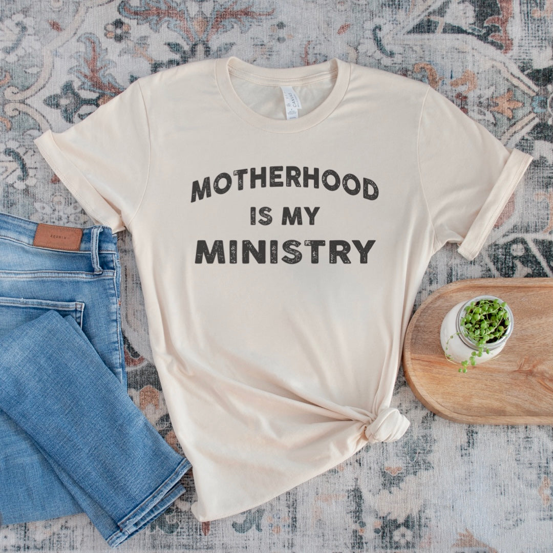 Motherhood is My Ministry Short-sleeve T-shirt