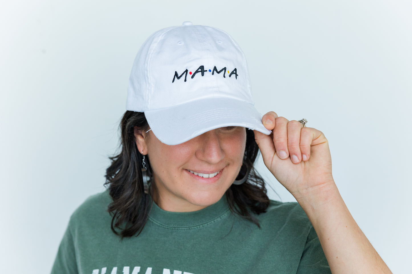 "Friends" Embroidered Mama Hat