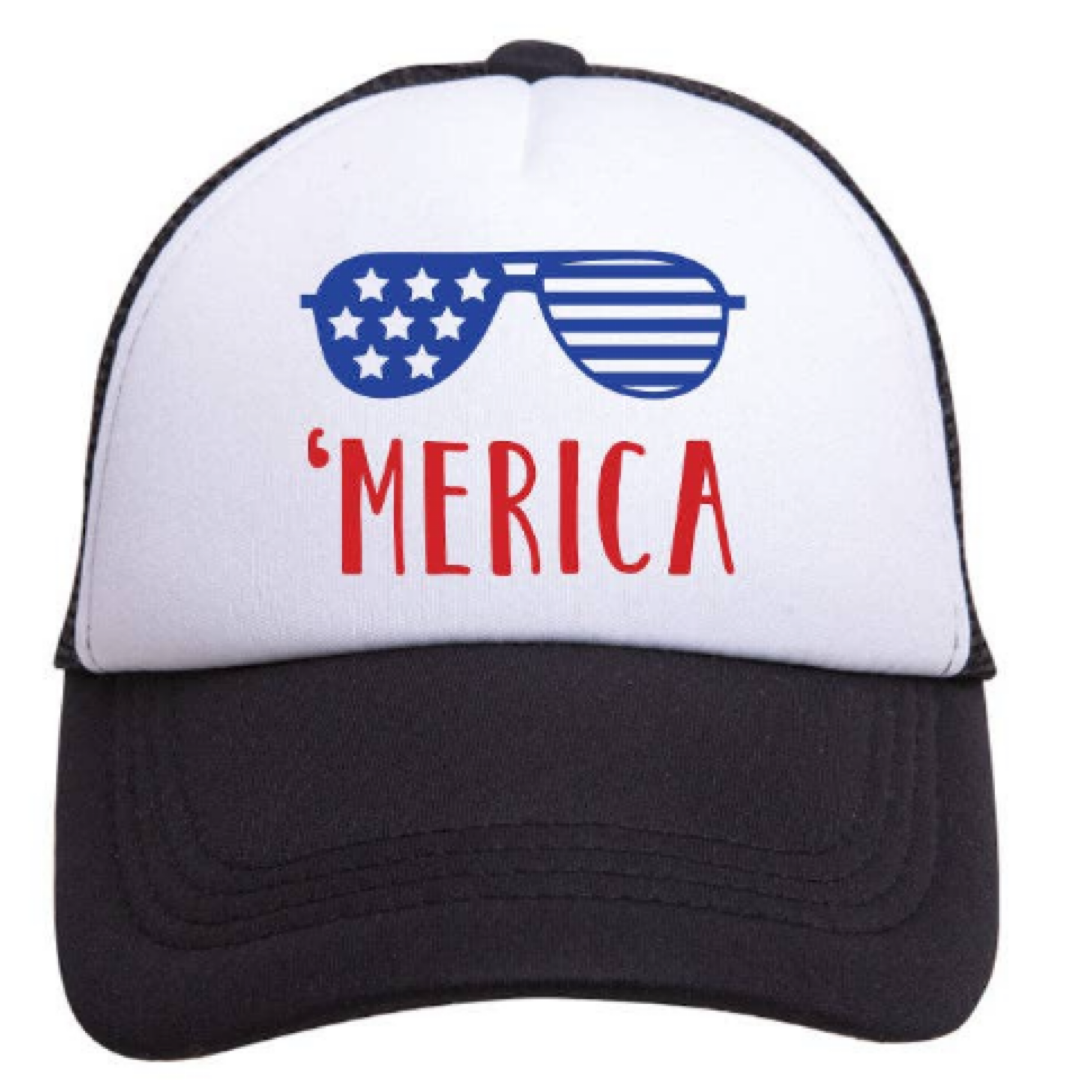 ‘Merica Trucker Hat (toddler/youth)